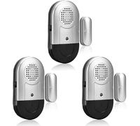 Daytech Allarme Porta Ingresso,Allarme per Finestre,Sensori Allarme Porte e Finestre Contro i Ladri e i Bambini che Scappano di Casa,Batterie sostituibili (confezione da 3)