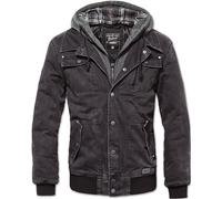 Dayton Brandit Uomo Biker Giacca Manica Lunga Con Cappuccio Escursionismo Parka