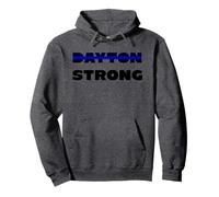 Dayton Strong - Linea Polizia Blu Felpa con Cappuccio