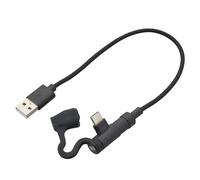 DAYTONA 15609 Cavo di ricarica per telefono da USB-A a USB-C per moto 20 cm 1...