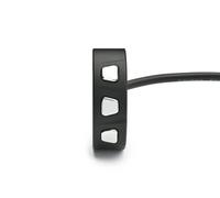DAYTONA 81254 HANDLEBAR SWITCH 3-BUTTON CNC ALUMINIUM CHROME BUTTON