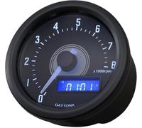 DAYTONA 86864 VELONA60 TACHOMETER 8000RPM BLACK CONTAGIRI