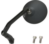 DAYTONA 89429 D-MIRROR-3 ROUND ROD ALU BLACK SPECCHIETTO CON MARCATURA “E”