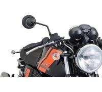 DAYTONA 89732 D-MIRROR-8 ROD RIGHT ALUMINIUM BLACK SPECCHIETTO NERO IN ALLUMINIO