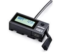 Daytona Caricabatteria Moto USB-C Impermeabile Voltmetro PD3.0 Alimentatore 18W