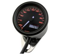 Daytona Corporation Velona48 Tachimetro 200 km/h, nero