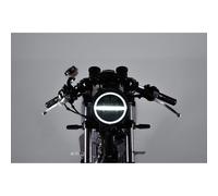 Daytona, faro anteriore a LED Neo Vintage. Nero
