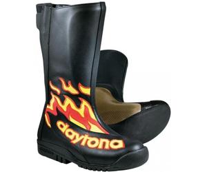 Daytona Speed Master GP II GP Stivali da moto, nero-rosso, taglia 40 per maschi