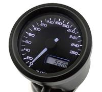 Daytona 87389 Speedometer Nero
