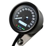 Daytona Tachimetro Velona 60 260 km/h/mph incl. luci di controllo - LED bianco, bianco