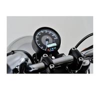 Tachimetro digitale DAYTONA Corp. con contagiri, fino a 200 km/h, nero