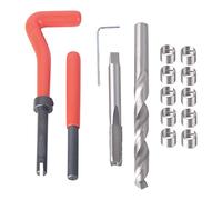 DAYUAN Kit di Riparazione Filettatura M10x1.0mm Helicoil Ripristino Strumenti di Riparazione Filo Kit Inserto Filo Compatibile Set di Utensili manuali per Riparazione Auto