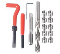 DAYUAN Kit di riparazione filettatura M12x1.25mm Helicoil Restauro Filo Strumenti di riparazione Kit inserto filo Set di utensili manuali compatibili per la riparazione automatica