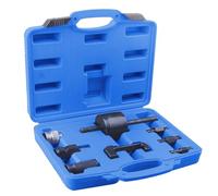 DAYUAN Set da 8 pezzi per estrattore diesel, kit di estrattori per iniettori a carburante comune, set di estrattori per iniettori diesel con scatola di stoccaggio