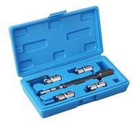 DAYUAN Set di 5 taglierine per sede iniettore diesel compatibili con Delphi Bosch BMW Merc CRD PSA Ford Fiat