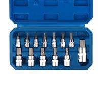 DAYUAN Set di bussole esagonali in acciaio legato S2, 13 pezzi metrico 2-14 mm