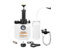 DAYUAN Spurgo freno 3L con serbatoio di aspirazione da 1 l per E20 (diametro 45 mm), per auto e moto, dispositivo di sfiato dei freni, cambio liquido dei freni, bottiglia di sfiato dei freni