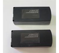 DAYUDDRICAR Drone Battery for AE10 Mini Drone Spare Part Drone Battery 7.4V 2500mAh RC Lipo Battery Replacement for AE10 Mini Drone Accessories Part (Color : 2PCS)
