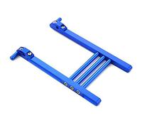 DAYUDDRICAR Supporto for Staffa trasmettitore TX in Lega di Alluminio CNC for Telecomando DX6 FF9 9X RC Elicottero quadricottero(Blue)