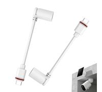 Dayysiuy Adattatore Da Barrel Plug A USB-C - 2 Pezzi Adattatore da Spinotto a USB C per Pannello Solare - Connettore Portatile Per Alimentazione - Rv Barca Auto Recinto