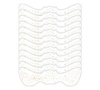 Dayysiuy Adesivi Viso | 12 Pezzi Adesivi Viso Temporanei Glitter Impermeabili - Toppe Finti Lentiggini per Donne Ragazze Ballerine Costume Feste Festival Halloween Natale - Feste Musicali Natale