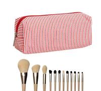 Dayysiuy Astuccio | Graziosa borsa cosmetica da viaggio | materiale scolastico con chiusura lampo per pennelli da trucco, borsa cosmetica - per tutti i giorni classe lezioni d'arte, ufficio, scrivania