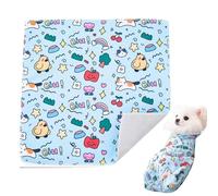 Dayysiuy Borsa Per Gatti Per Il Taglio Delle Unghie,Sacca Anti-Graffio | Fascia Avvolgente Da Spazzolamento Denti - Per La Toelettatura Di Orecchie Occhi Unghie Taglio E Bagno Per Cane Cucciolo