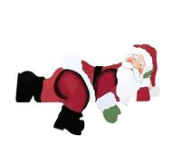 Dayysiuy Decorazioni Natalizie Da Recinto Babbo Natale | Decorazioni Natalizie Oltre La Recinzione | Ornamento Impermeabile e Resistenete Sbiadimento per Prato Sentiero Viale Cortile Terrazza Parco