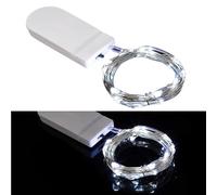 Dayysiuy Stringa Luci LED A Batteria, 39 Pollici, 10 LED, Mini LEDs Decorative Con Batterias, Lampada A Fili Di Rame, Per Natalizi, Matrimoni, Feste Di Compleanno, Decorazione Da Giardino, Bottiglie