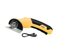 Dayysiuy Taglierina Elettrica per Cartone,Taglierina Rotante da 320 Giri Minuto con Blocco Sicurezza e Luce LED | Elettriche Ergonomiche per Cartone Legno Garage | Tappeti Industriali Cucina