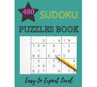 Daz Journals 480 Sudoku Puzzles Book - Easy To Expert Level (Tascabile)