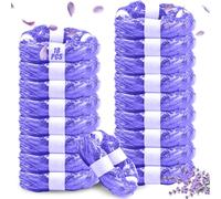 Dazhtu 18 Pezzi Ricarica Mangiapannolini, Ricariche Mangiapannolini Antiodore Inodore Addensata, Sacchetti Mangiapannolini Compatibile con Tommee Tippee Twist & Click Simplee Tec Litter Locker(Viola)