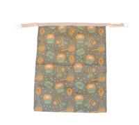 Dazhua Borsa for il pane in lino di cera d'api - Conservazione alimentare riutilizzabile for pane fatto in casa e altro ancora(Color 2)