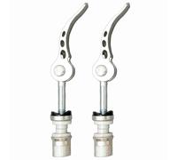 DAZISEN Collarino Reggisella - Morsetto Reggisella Bici a Sgancio Rapido Leggero e Durevole,Argento (2 Pezzi),60 * 65mm