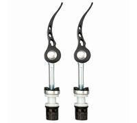 DAZISEN Collarino Reggisella - Morsetto Reggisella Bici a Sgancio Rapido Leggero e Durevole,Nero (2 Pezzi),60 * 65mm