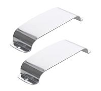 DAZLOR 2 X Silver Vintage Jazz Bass Pickup Cover