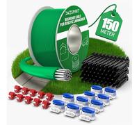DazSpirit 150m Cavo Perimetrale, Kit di Accessori per Robot Tagliaerba | Include 100 Picchetti, 20 Connettori, 10 Terminali Connessione, Compatibile con Gardena Bosch Husqvarna ECC
