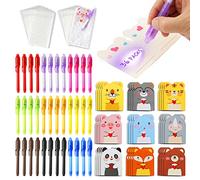DazSpirit 36 PCS Penna Inchiostro Invisibile con Simpatiche Carte Animali e Sacchetti Regalo, Penna Invisibile con Luce Gadget Compleanno Bambini, Inchiostro Magiche per Scrivere Messaggi Segreti