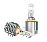 DazulI Lampadine per Fari A LED, 60000LM 180W CSP 3570 Chip 6000K H15 EMC Canbus Faro Principale per Auto Luce NESSUN Errore Lampadina 12V Lampada