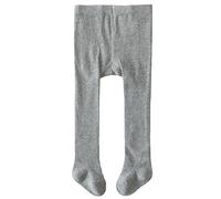 Dazzerake Collant per Bambina in Cotone Collant Morbidi a Colore Uniforme Elasticità Adatta Collant per Bambina Piccola Traspirante Termico 6-24 Mesi Autunno Inverno Primavera, grigio, 12-24 Mesi