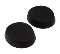 DAZZLEEX 2 cuscinetti per braccioli per cyclette, in poliuretano, neri, di ricambio, per interni, per cyclette, impugnatura comoda, facile da installare, si adatta alla maggior parte degli allenamenti