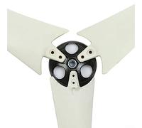 DAZZLEEX 550MM Generatore di Turbina Eolica Lama FAI DA TE Lame Per Generatore Eolico Per Marina, RV, Casa, per Hybrid Solar Wind System
