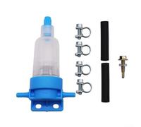 DAZZLEEX 8 Pezzi Set Gruppo Separatore Acqua Carburante Bronzo Kit Elemento Filtro Carburante Utilizzato per Filtrare Diesel, Accessorio Riscaldatore d'Aria