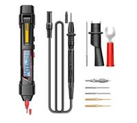 DAZZLEEX A3006 Penna Multimetro Digitale 2 in 1 Auto Range AC DC Tensione Tester con NCV Induzione Live Wire Detection Retroilluminazione Torcia per Riparazione Elettrica
