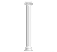 DAZZLEEX Adesivo da parete 3D con colonna romana in PVC, per soggiorno, camera da letto, sfondo TV, decorazione per la casa (LMZ-001)