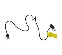 DAZZLEEX Cablaggio di collegamento per scatola di alimentazione per auto, cavo nero in ABS, compatibile con adattatore wireless 13 AI Box per risolvere l'alimentazione insufficiente nel veicolo