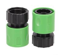 DAZZLEEX Confezione da 2 attacchi per tubo di lavaggio del prato 921-04041 per attrezzi per la pulizia del giardino cadetto nero verde