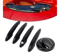 DAZZLEEX Copri maniglia sportello tappo serbatoio carburante per MINI R60 Countryman per Cooper S 2011-2016 lucido accessorio di protezione esterno auto