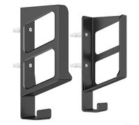 DAZZLEEX Elegante ed efficiente organizza il tuo dispositivo per TV GGLE e streaming con un robusto e pratico supporto da parete (nero)