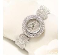 DAZZLEEX Elegante orologio al quarzo con piccolo quadrante con design unico del bordo per una moda senza sforzo, Come da immagine, 02